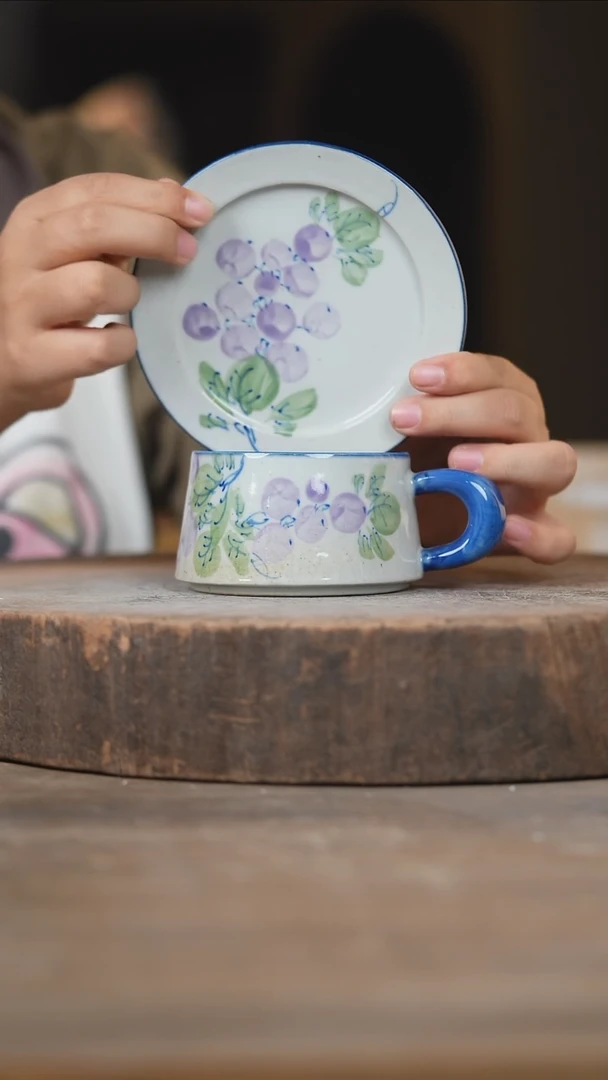 瓷片景德镇高温釉下彩（食品级）