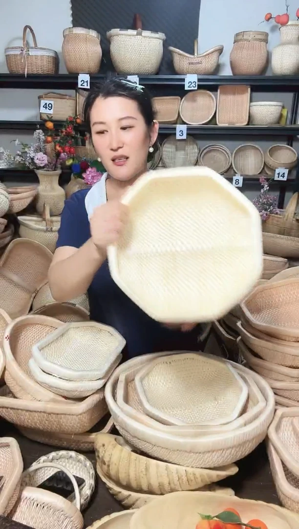 木玲**?八角25厘米白八角