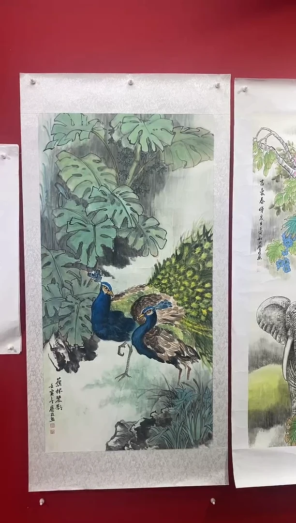 国画LQY丹李庆友老师作品