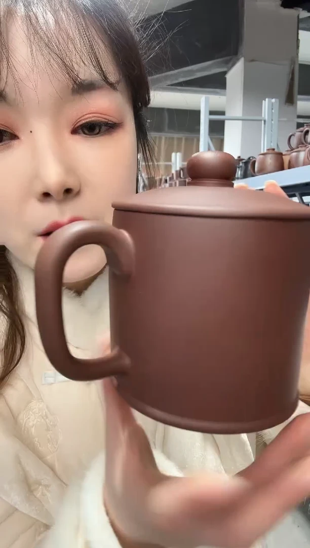 【闪购商品】紫砂盖杯紫砂盖杯老板杯