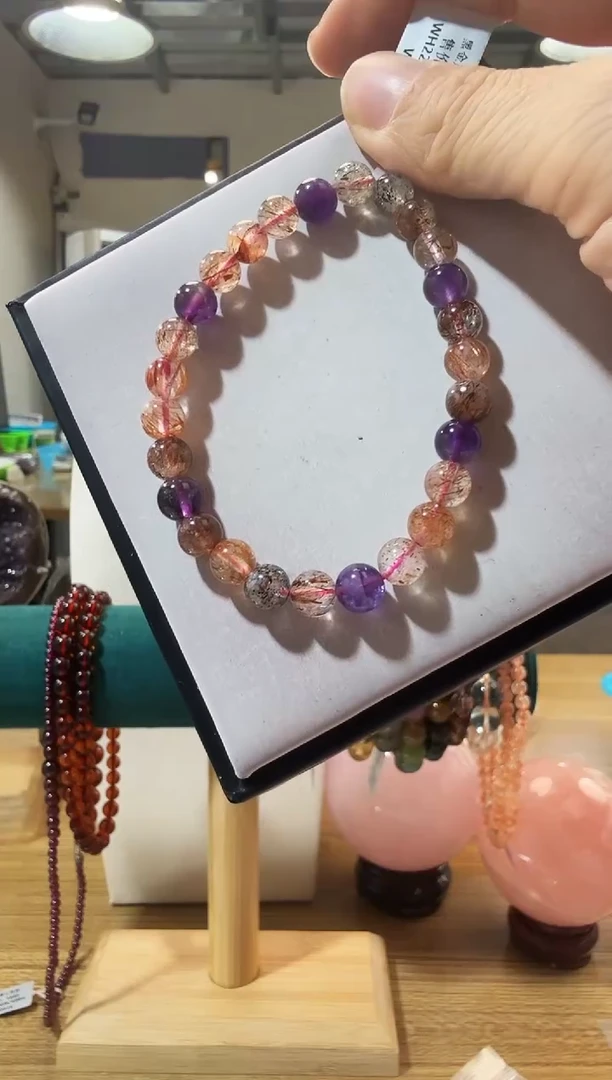 未镶嵌手链水晶优0515 约7mm