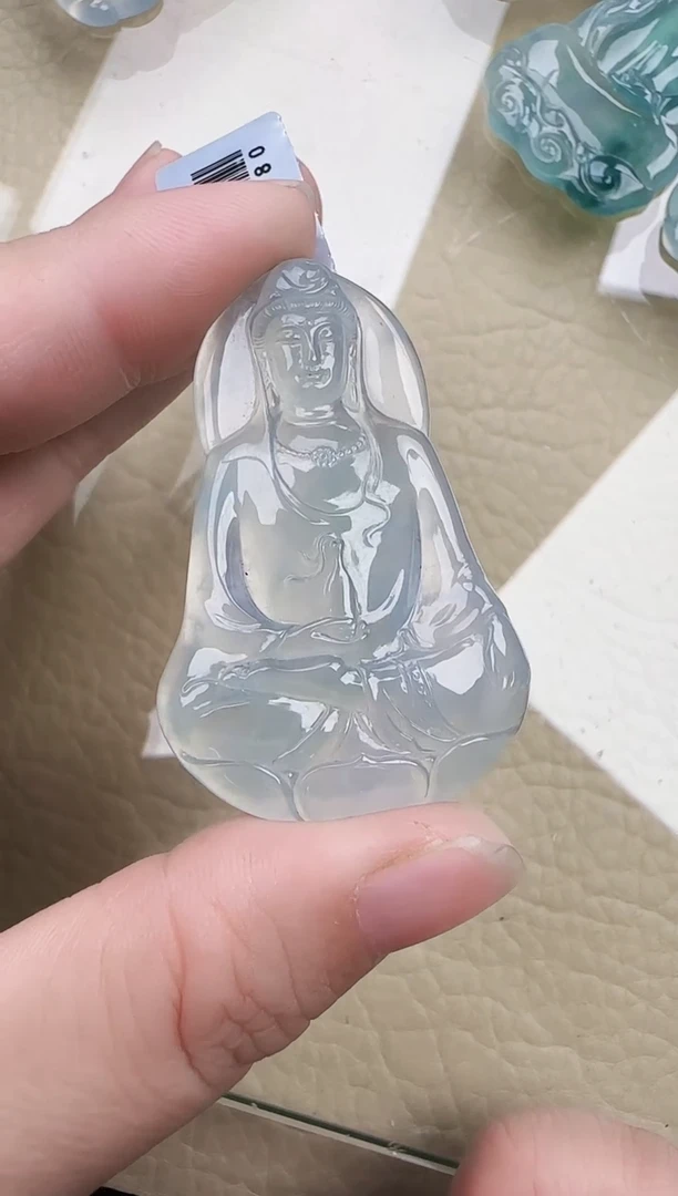 颈饰未镶嵌翡翠缅甸翡翠a货