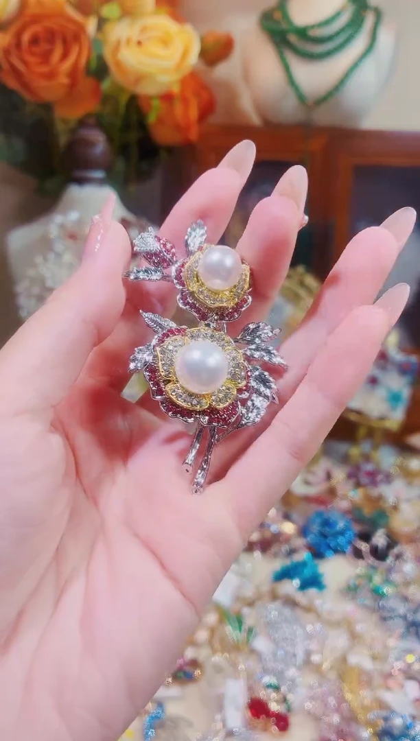 合成立方氧化锆铜合金红梅