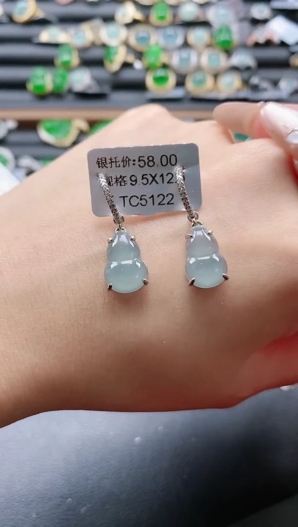 【闪购商品】翡翠戒指银S925镶嵌51151