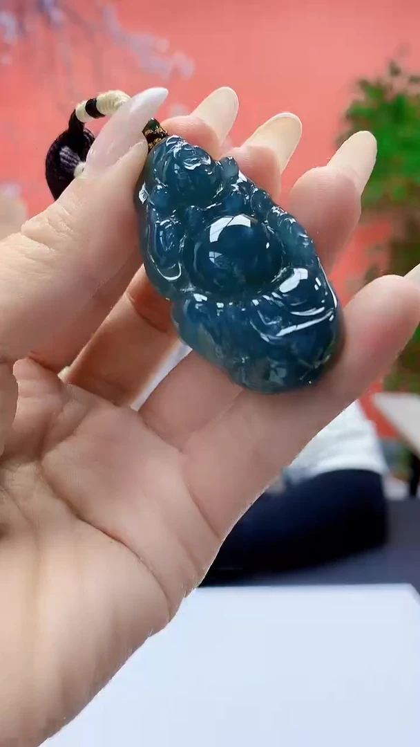 未镶嵌定制翡翠4898ty-毛货挂件221