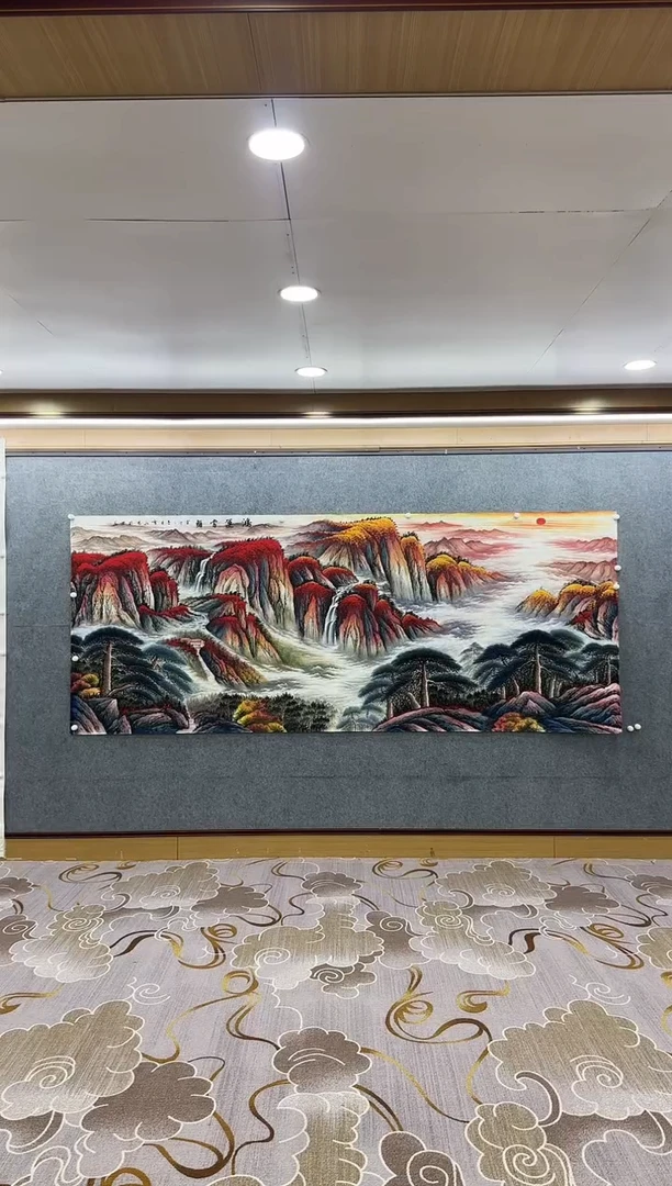 【闪购商品】绘画1刘雪红-大丈二-山水国画