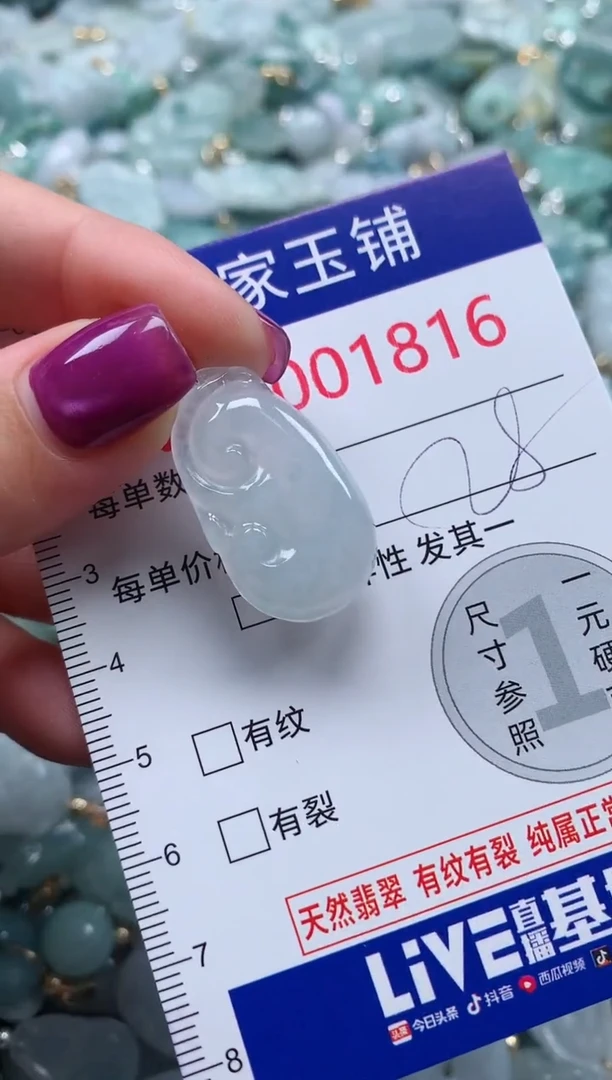 颈饰未镶嵌翡翠1816