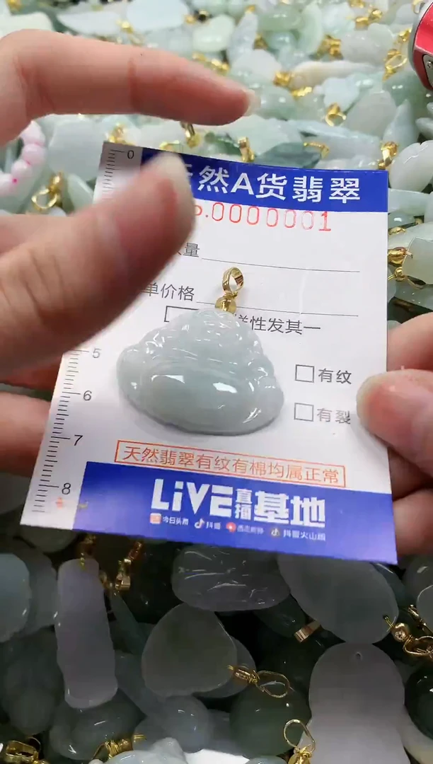 颈饰未镶嵌翡翠纯天然a货翡翠