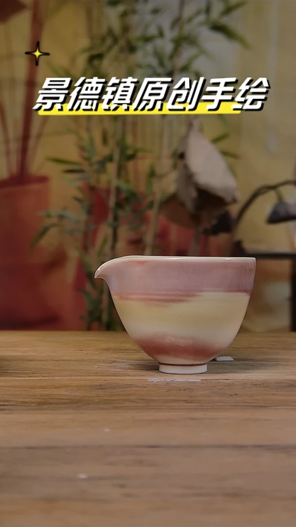 【闪购商品】景德镇陶瓷杯碗柴烧多人