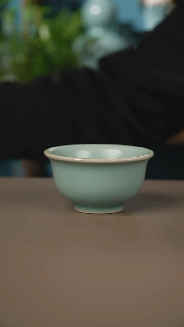 仿古厚胎压手杯一级