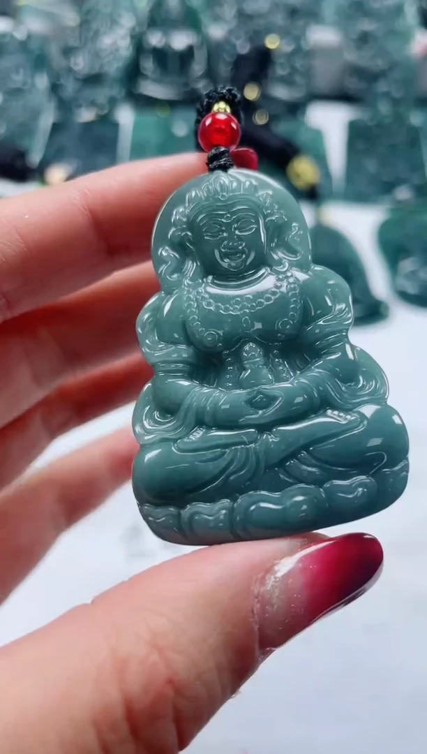 【闪购商品】翡翠颈饰未镶嵌多样性发货一件发货-小度母