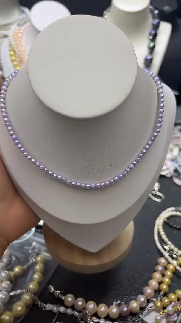 颈饰未镶嵌淡水珍珠多人