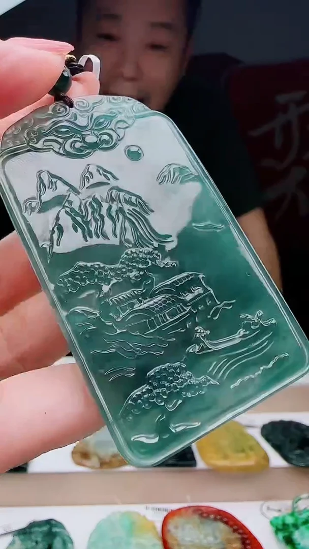 颈饰合金翡翠多样性发其一78389