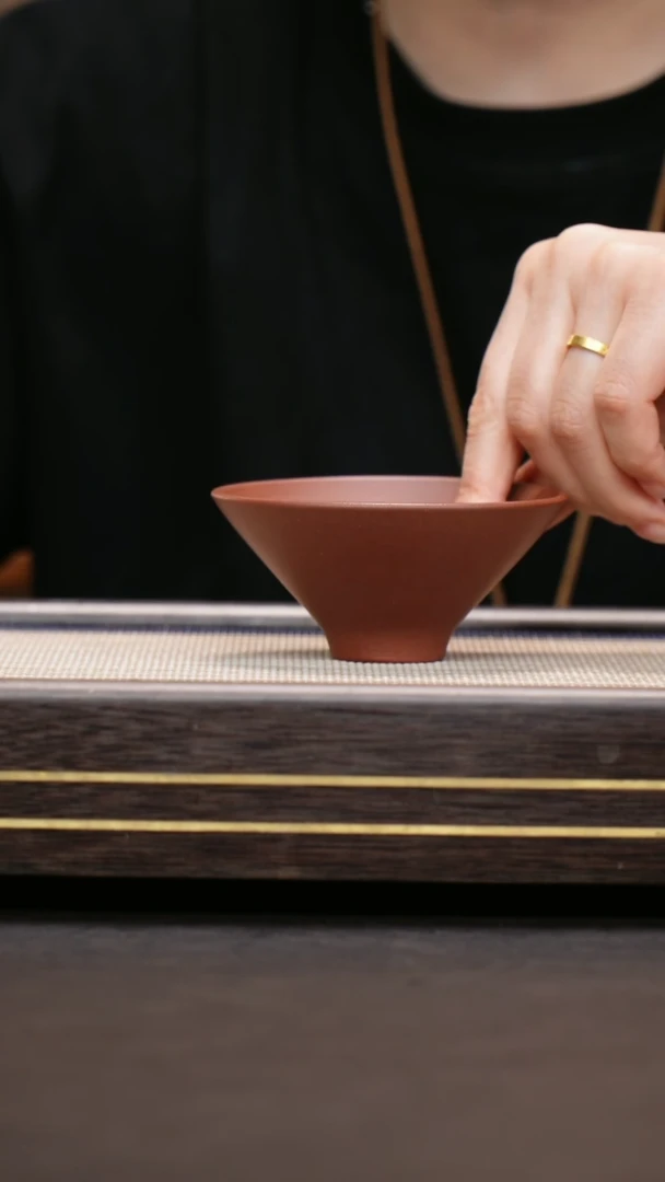 茶壶紫砂紫泥 斗笠杯