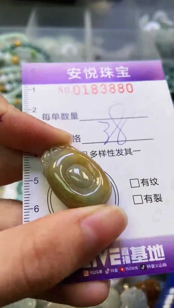 翡翠未镶嵌颈饰闪购0183880