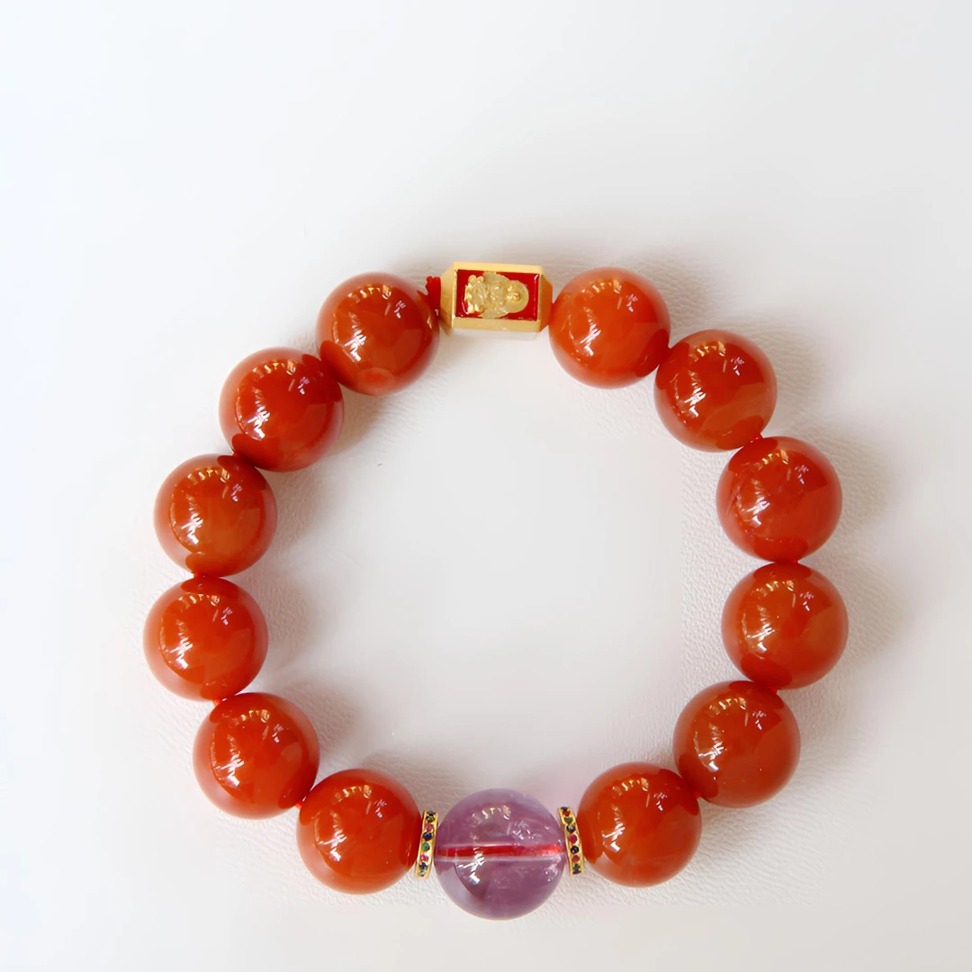 合金手链 开年开运 鸿运当头手串女款