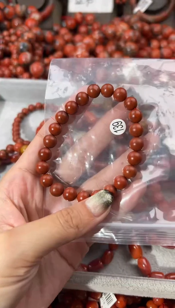 未镶嵌手串南红玛瑙8+