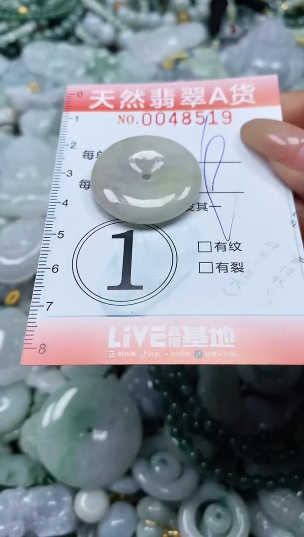 翡翠未镶嵌颈饰闪购0048519