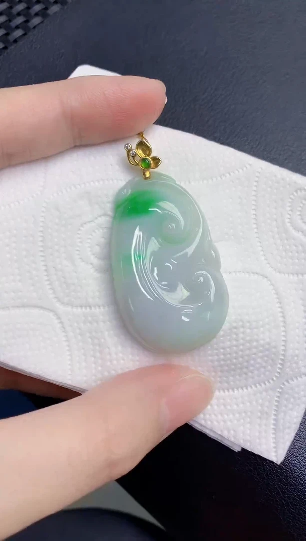 颈饰未镶嵌翡翠天然翡翠缅甸A货