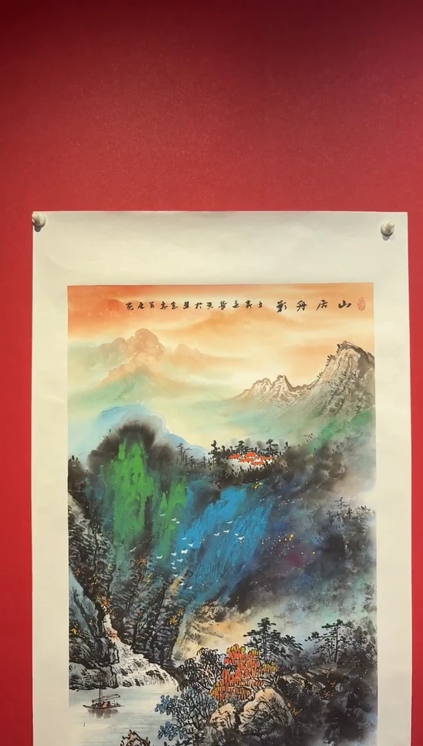 国画经典国画宣纸手绘