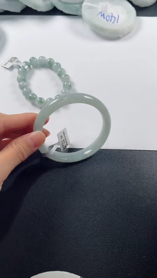 未镶嵌定制翡翠基地发货H 1991 58+