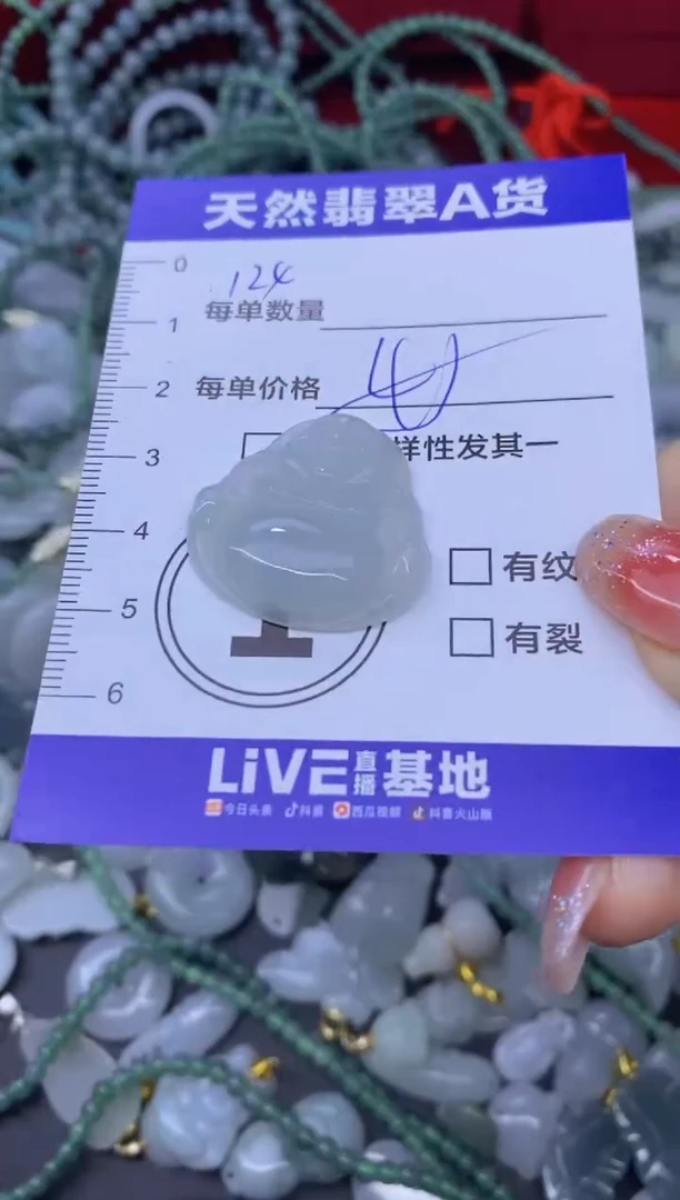 颈饰未镶嵌翡翠天然翡翠A货批量多样性发一件