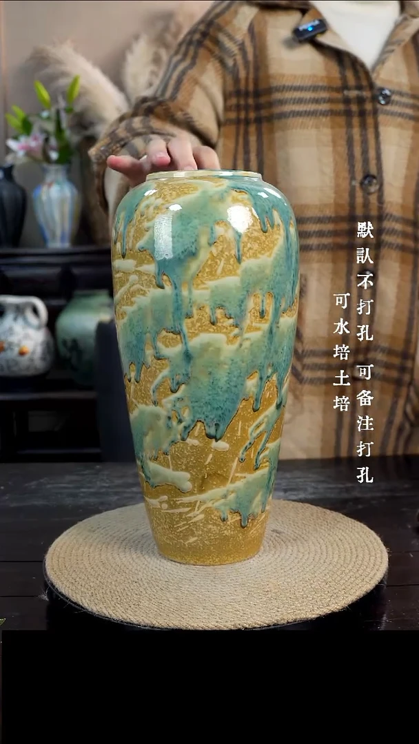 摆件陶瓷010景德镇陶瓷花瓶