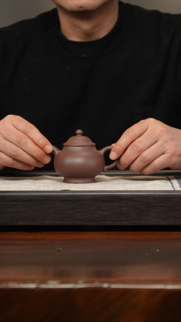 【闪购商品】紫砂茶壶紫泥潘壶