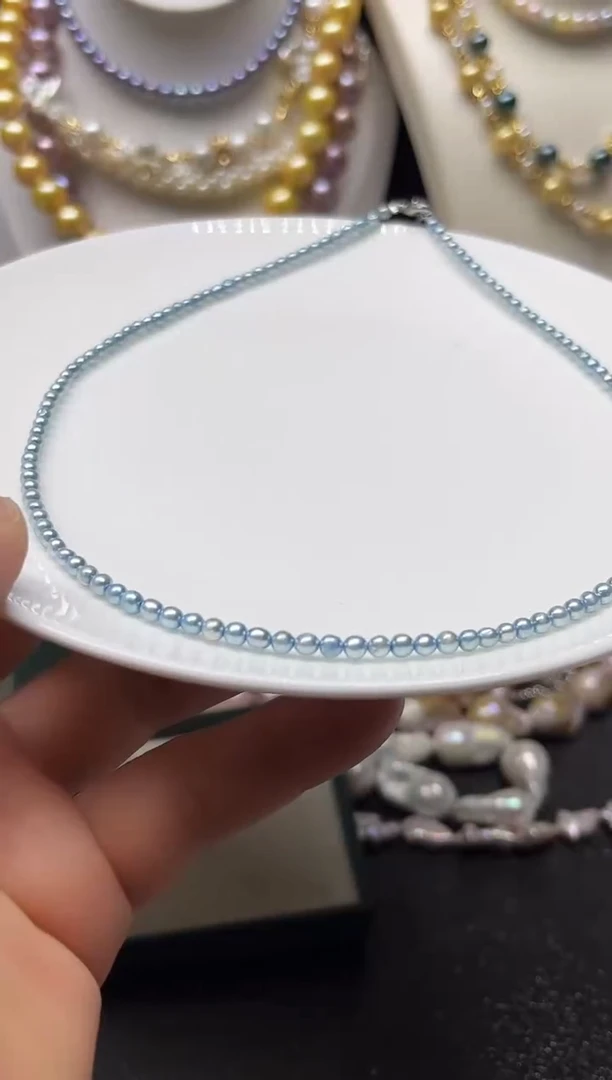 淡水珍珠未镶嵌颈饰多人