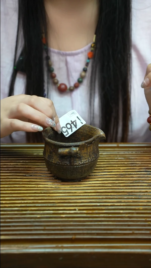 万古烧粗陶手工茶具
