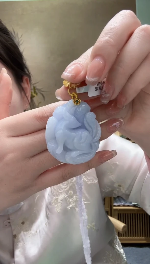 【闪购商品】翡翠颈饰未镶嵌吊坠