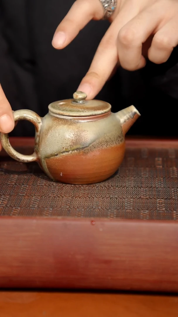 陶瓷奢瓷/瑞寅柴烧茶器（壶）707 微瑕