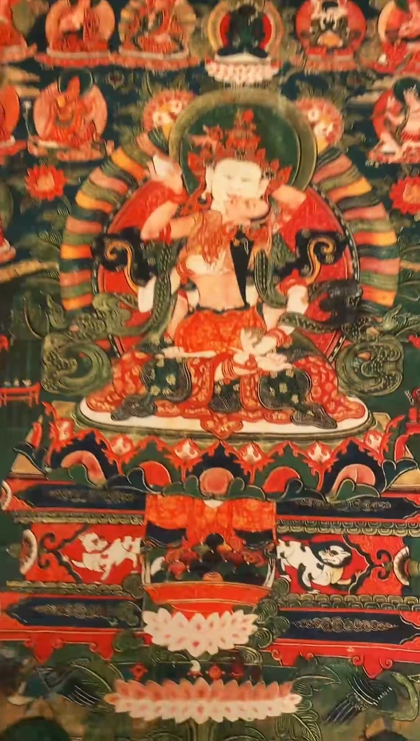 装裱画精美唐卡tk16305