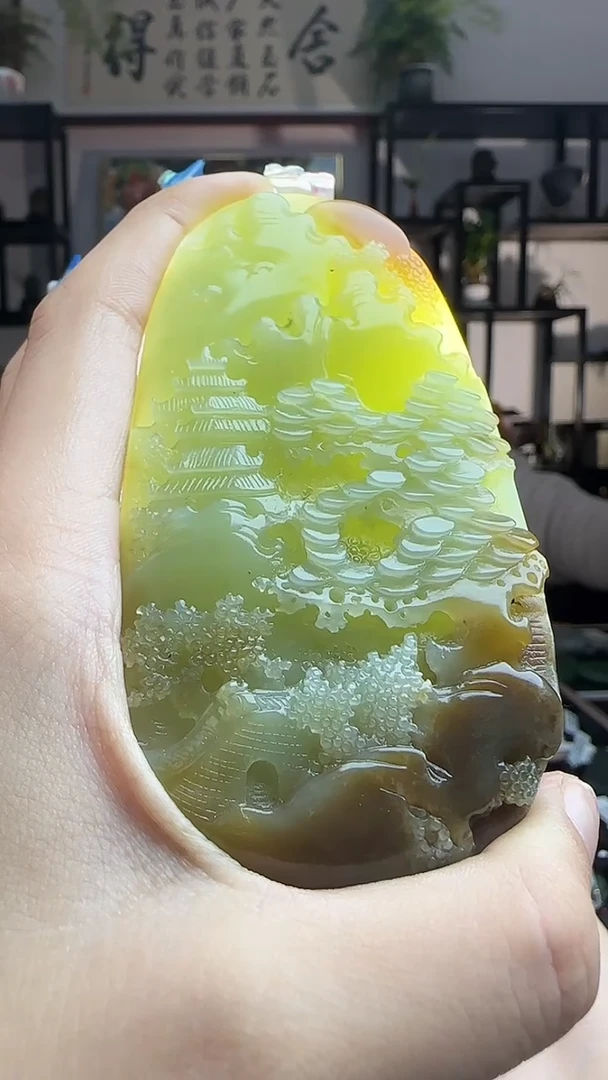 颈饰未镶嵌和田玉1