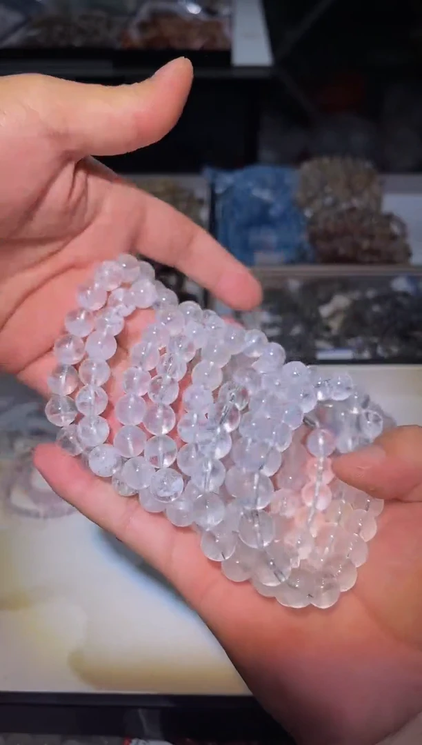 未镶嵌手链水晶L6-雪花幽灵单圈多样性发其一