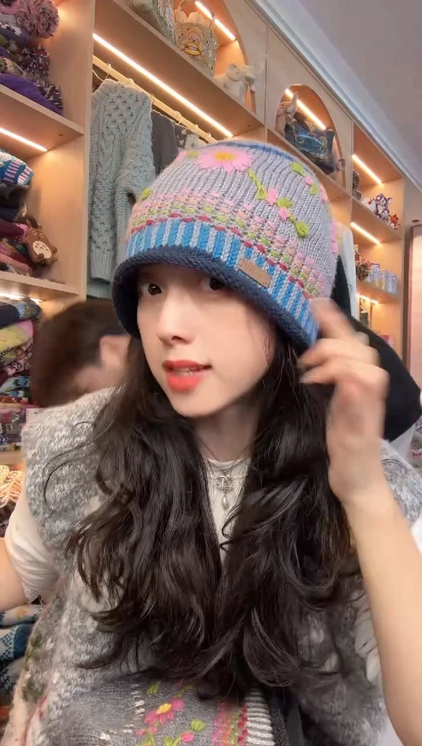 纯棉美丽如蓝色刺绣