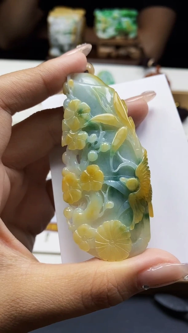 定制翡翠未镶嵌翡翠A货