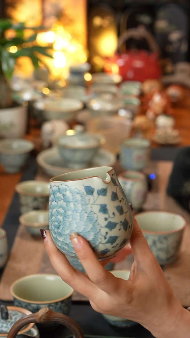 【闪购商品】朴云牡丹公道杯朴云牡丹公道杯