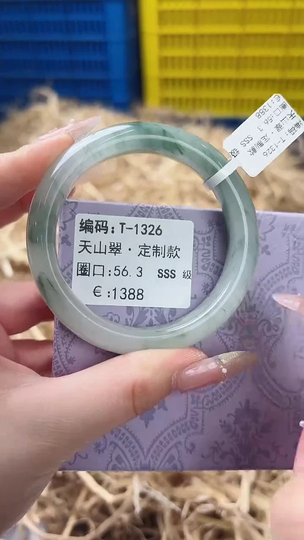 未镶嵌手镯石英质玉T-1326