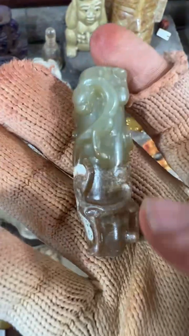 未镶嵌和田玉摆件一单一个