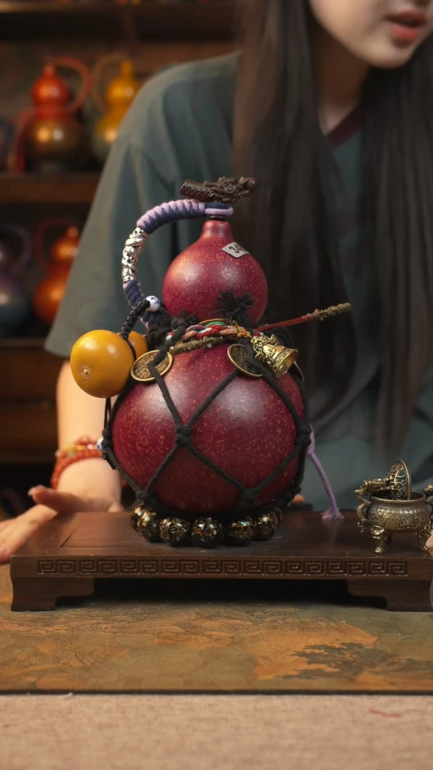 248大漆一物一拍记葫堂出品【不带手串】