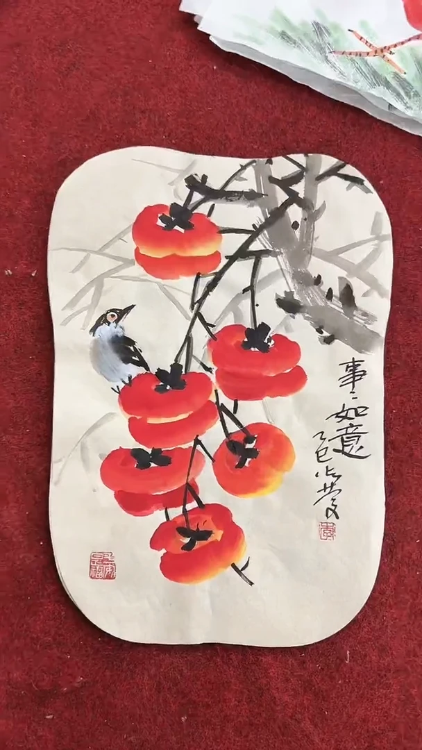 国画李火庆/国画/画心