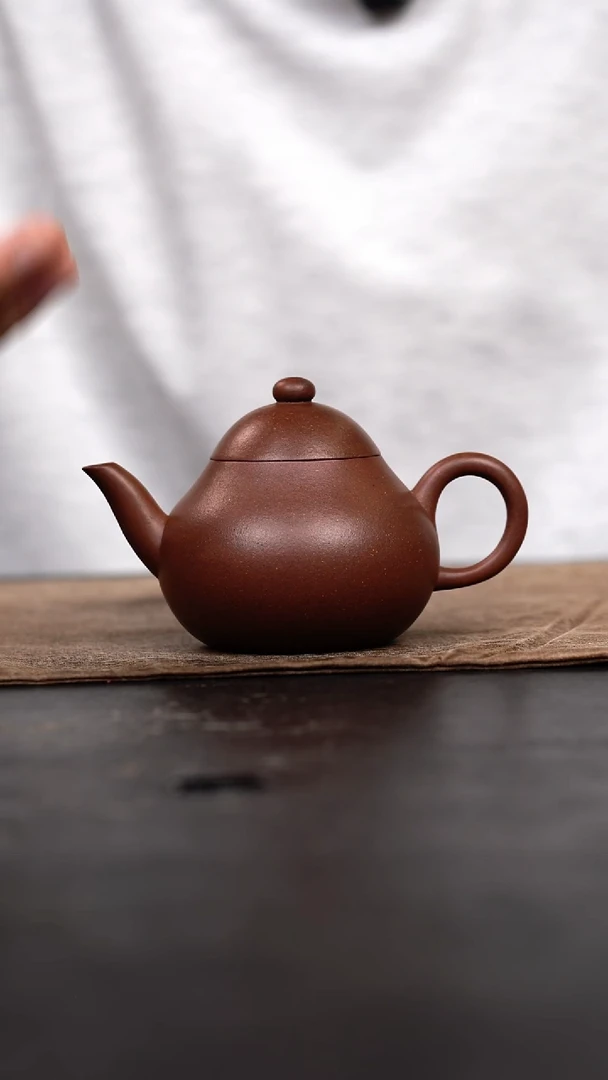 茶壶紫砂原矿手工壶110CC