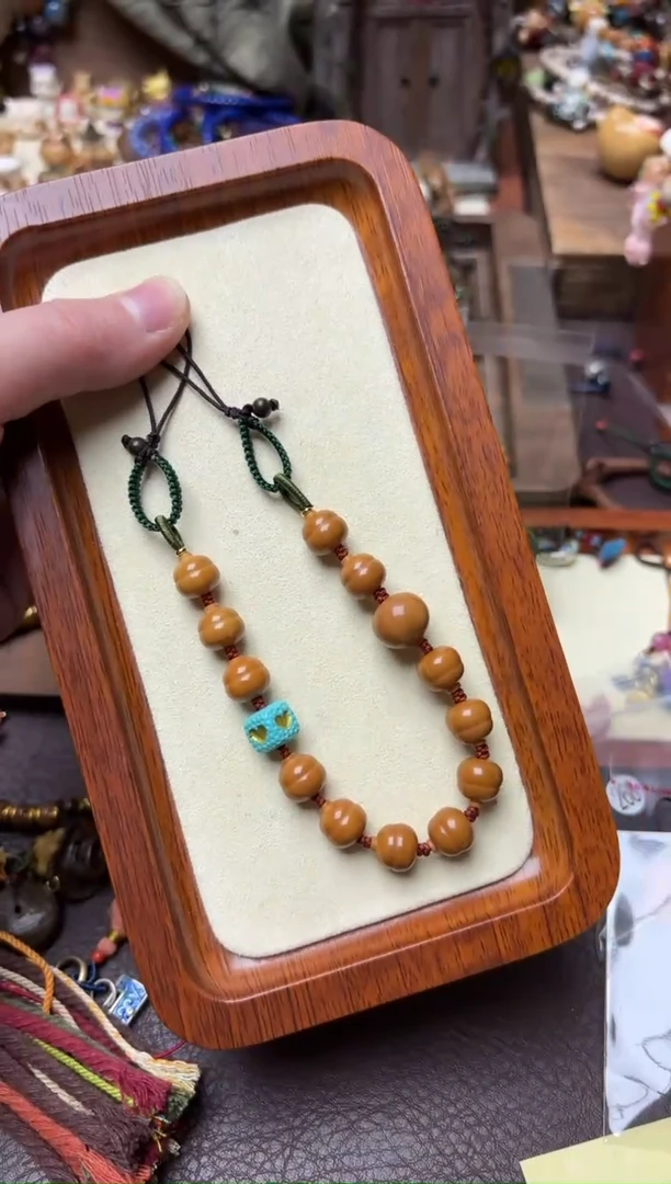 手串猴头核桃葫芦手机链