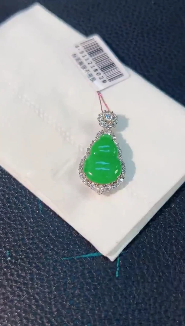 颈饰未镶嵌翡翠 缅料A货/支持复检/一件