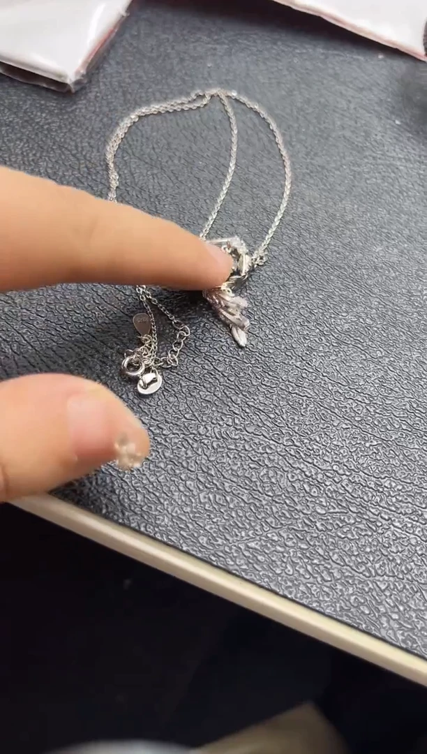 【闪购商品】翡翠颈饰银S925镶嵌0985055322