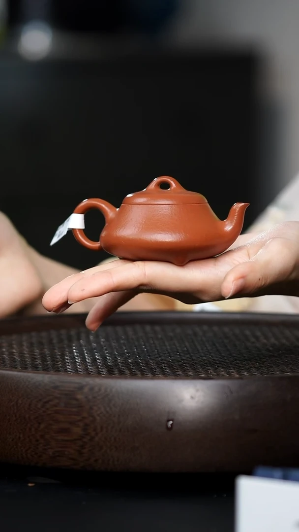 R****yZJB-0055汉棠石瓢（刻绘内容不同）-朱泥-80cc