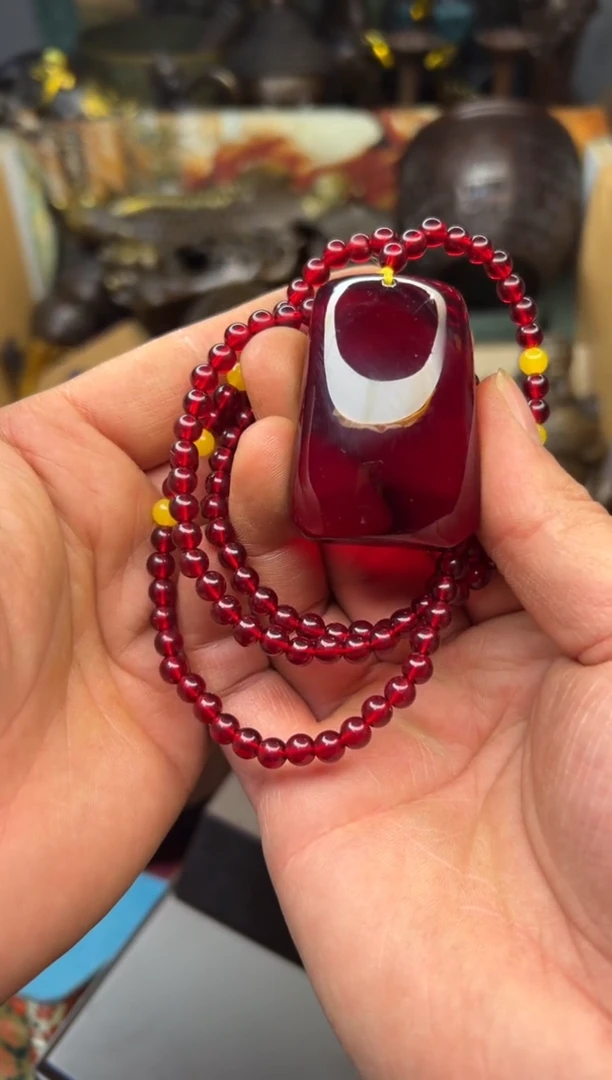 【闪购商品】血珀手链未镶嵌鑫源专属链接点击下单