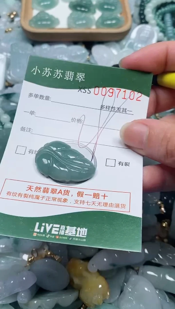 【闪购商品】翡翠颈饰未镶嵌闪购商品0097102