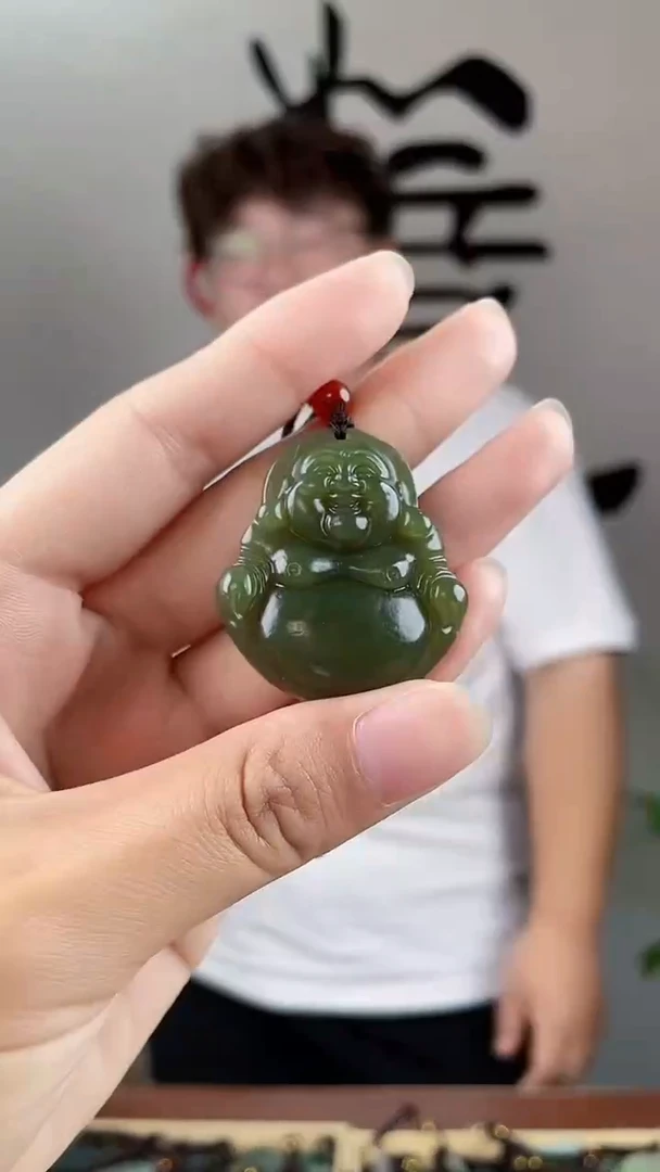 和田玉未镶嵌颈饰拍一发一，多样性发货